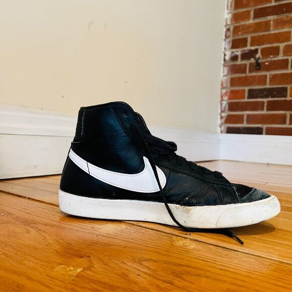 Nike Blazer Mid 77 Vintage Men's Size 9 US BQ6806-002 Black Athletic Shoes - Picture 10 of 16